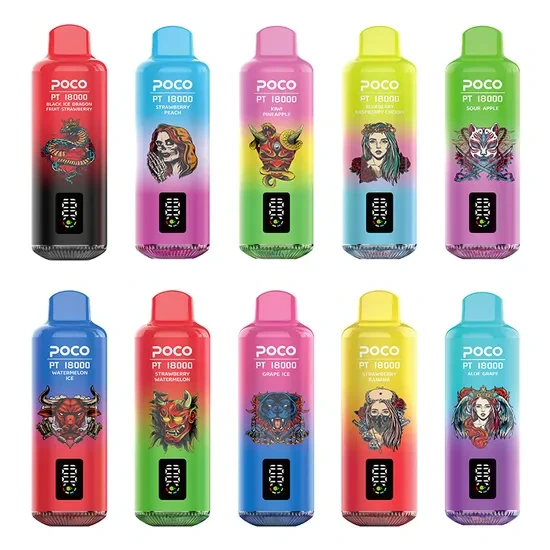 EU Stock Warehouse Poco 18000 Puffs Electronic Cigarette 18K Disposable Vape Pen Free Shipping 1