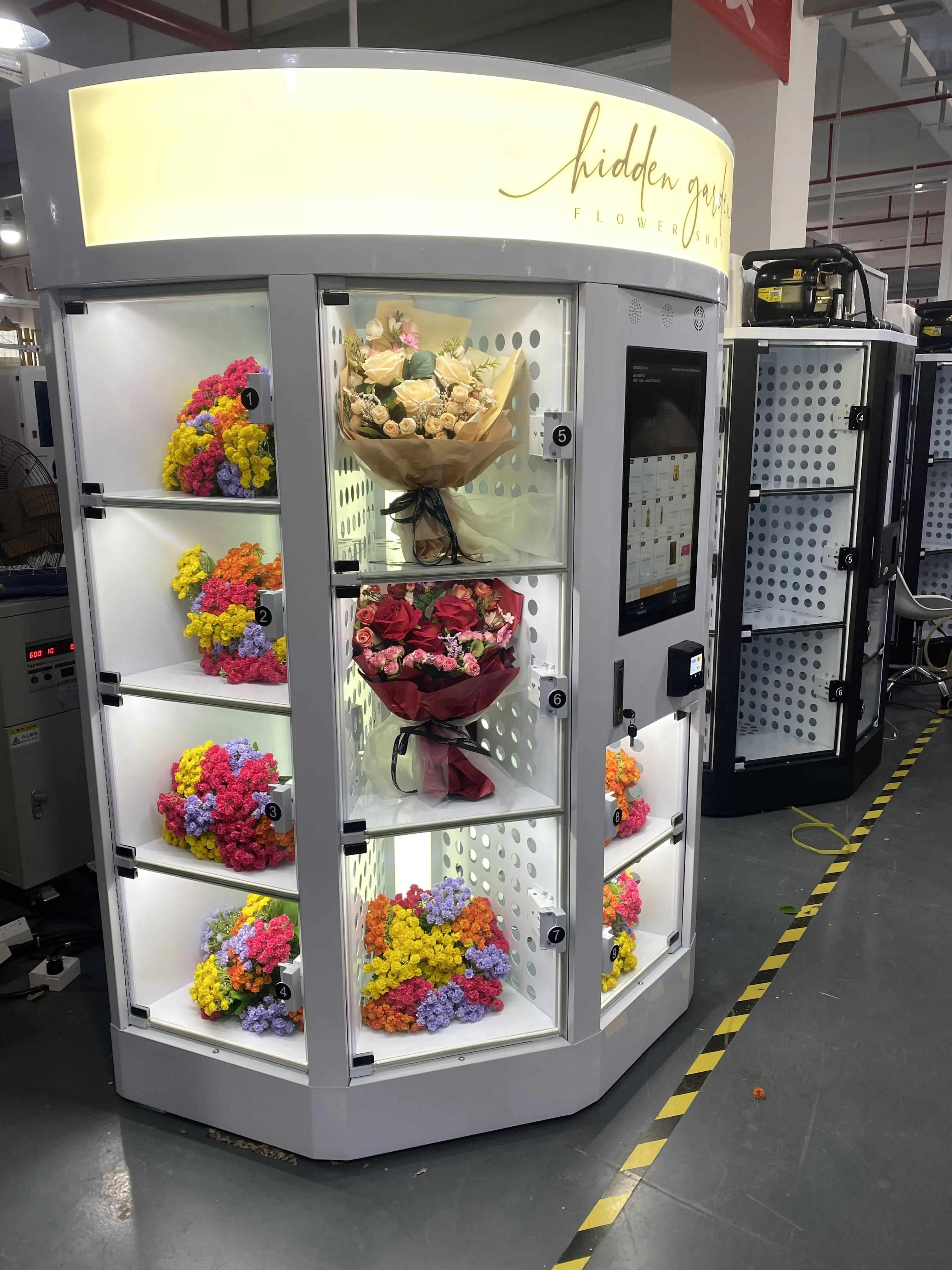 Vending Machine for Flowers Flower Vending Machine Wholesale - Haloo 6
