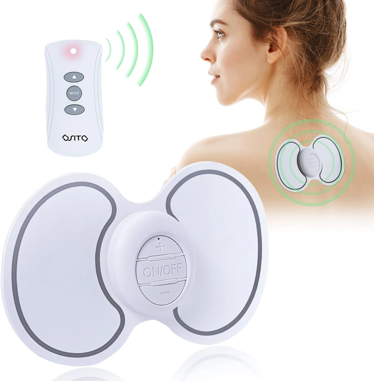 Portable Wireless Tens EMS Muscle Stimulator for Pain Relief 1