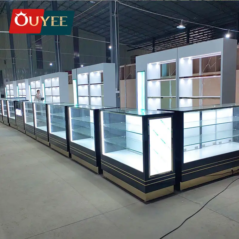 حامل عرض جداري لمتجر العطور وخزانة عرض مستحضرات التجميل 1