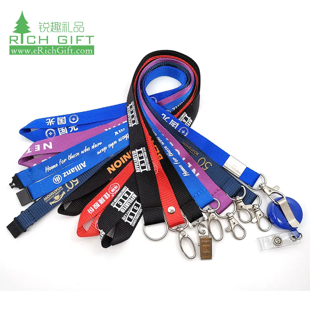 Branded Lanyard Manufacturer | Custom Logo Lanyards Factory | EverRichGift 1