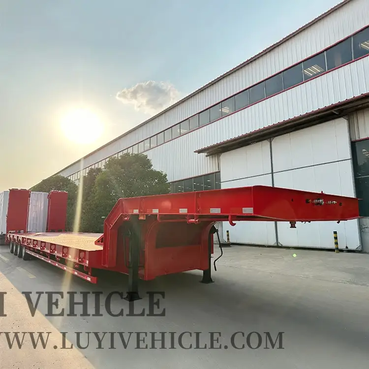 4-осный 80-тонный низкорамный полуприцеп 1