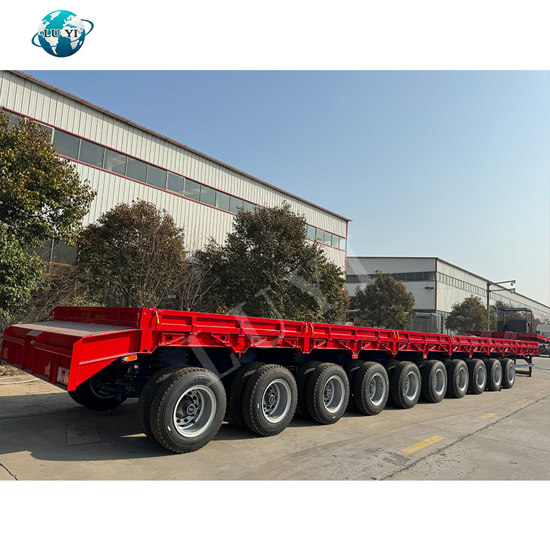 10 eje 120t Semi Blowboy Semi Trailer | Luyi 4