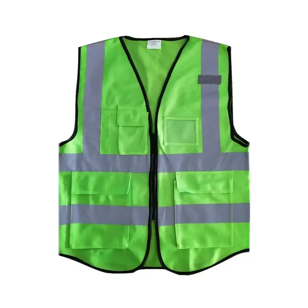 Custom Professional Multi-Color High-Visibility Night Work Reflective Safety Vest 1