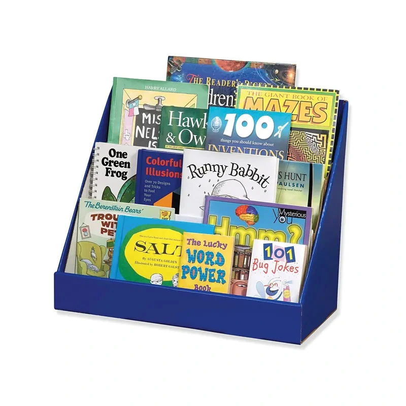 حامل عرض كتب مكتبة من الورق المقوى، سطح طاولة ورقي، سطح طاولة من الورق المقوى، شاشات عرض من الورق المقوى 1