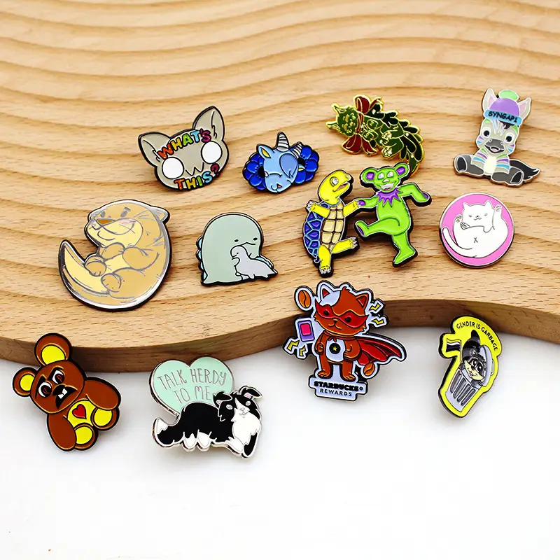 Op maat gemaakte reversspelden en badges van hard emaille (OEM/ODM) - Rich Gift Brand 1