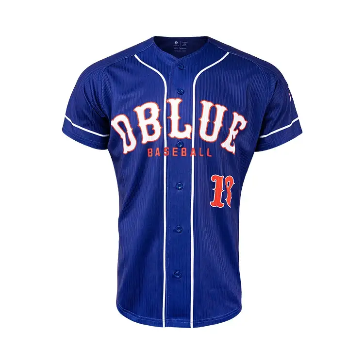 Uniformes de béisbol personalizados al por mayor, camisetas de béisbol de dos botones para hombre, nuevo estilo 2025 1