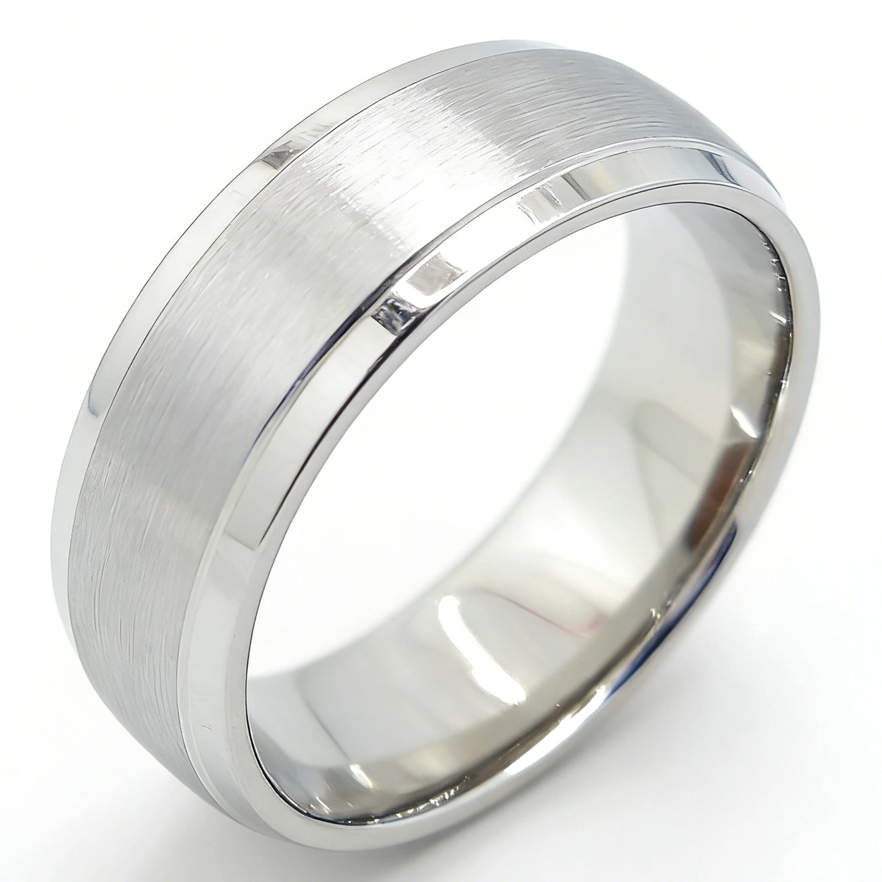 Anello nuziale in platino Pt950, anello da uomo dal design trendy, stile lussuoso, gioielli pregiati per innamorati, gioielli in oro 1