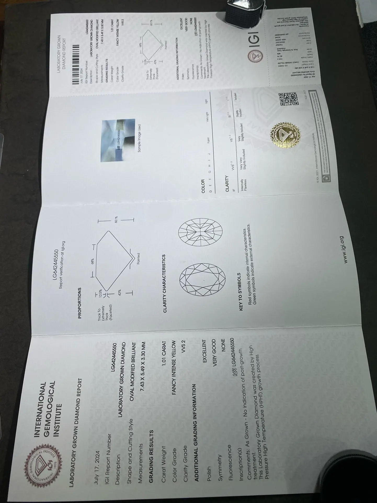 Wholesale Lab Grown Fancy Yellow Diamond Company 3