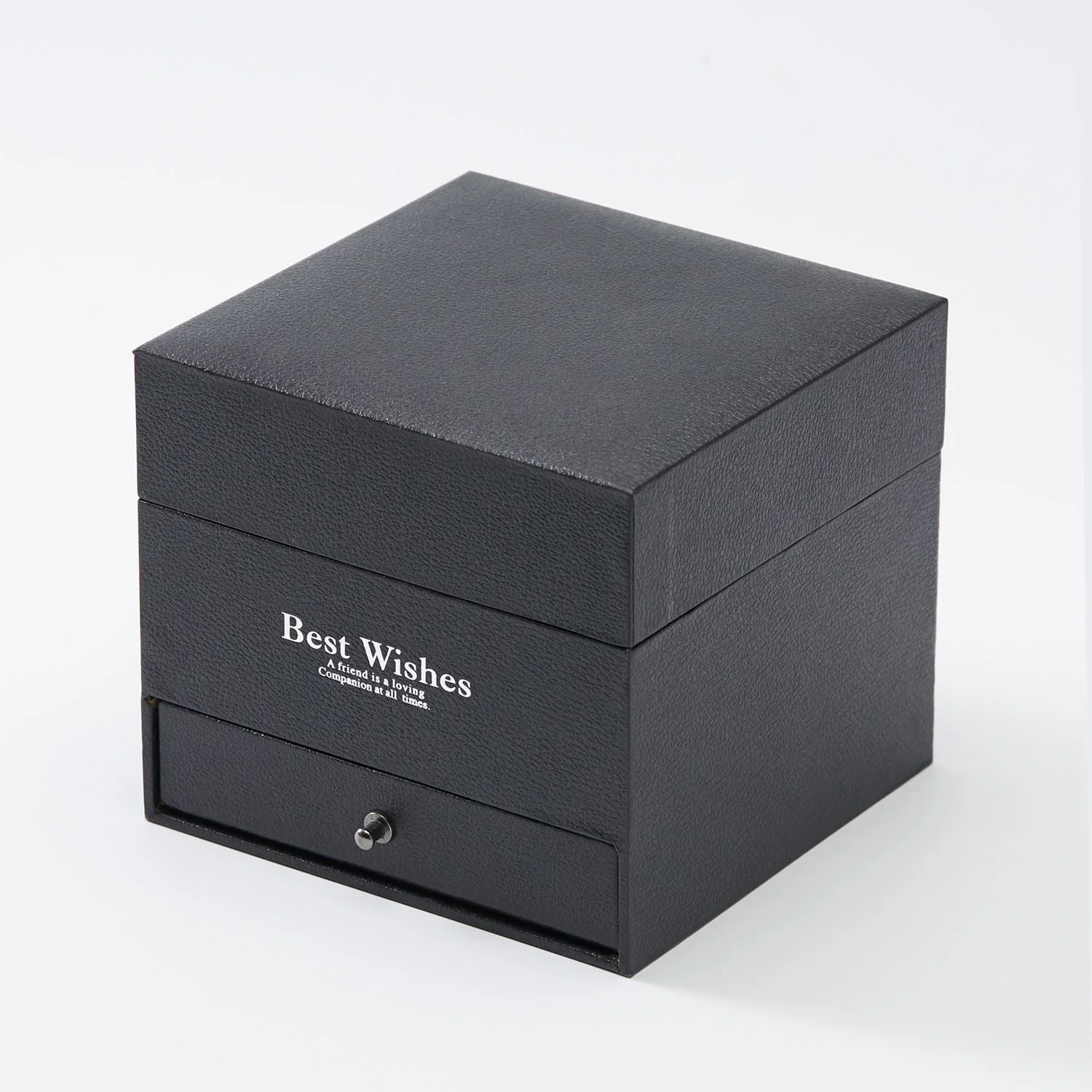 Подарочная коробка для ювелирных изделий класса люкс от производителя, изготовленная на заказ, популярный товар, черная коробка, украшенная розами. 1