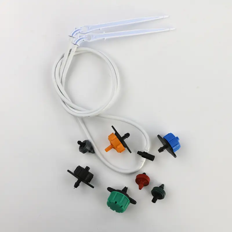 弯箭滴灌套件 2/4/8升/小时，0.05-0.2兆帕，400毫米软管 1