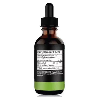 OEM Private Label Organic Liquid Chlorophyll Drops (Oral) 1
