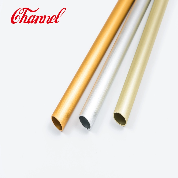 6061 6063 Round Aluminum Tube Extruded Aluminum Pipe for Telescopic Poles, Handles and Frame Assemblies 1