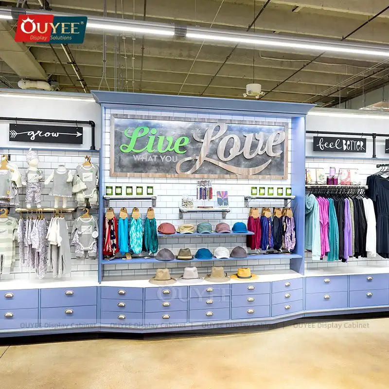 Tragbarer Gondel-Kassenthekenständer für Flughafenbekleidung 1