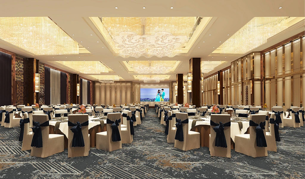 Moquette ecologica da parete a parete per hall di hotel di lusso 5
