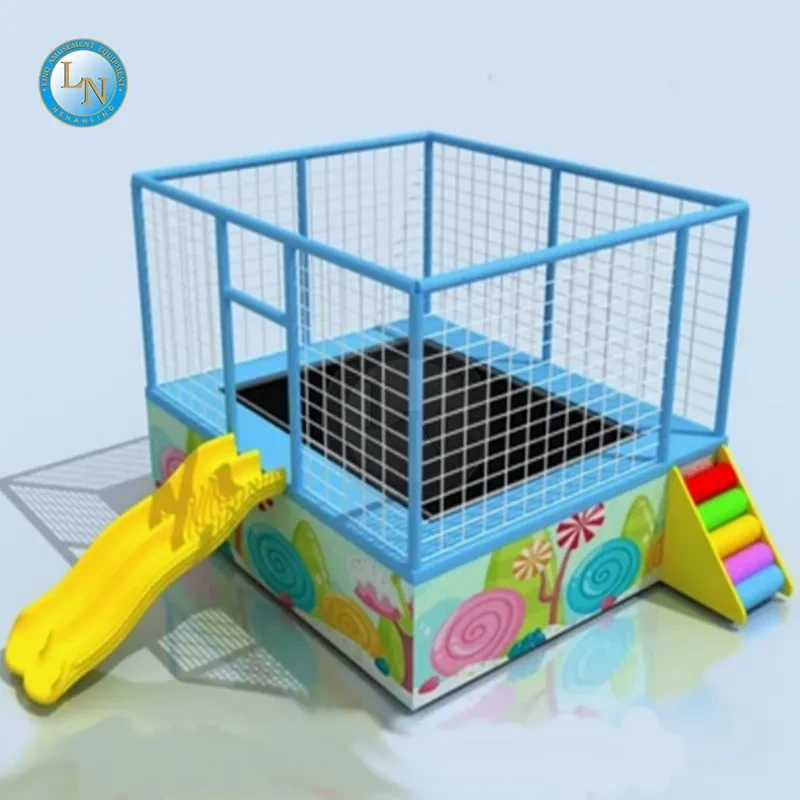 Indoor Commercial Children's Park Business Plan Kids Play Ground Trampoline Park 1