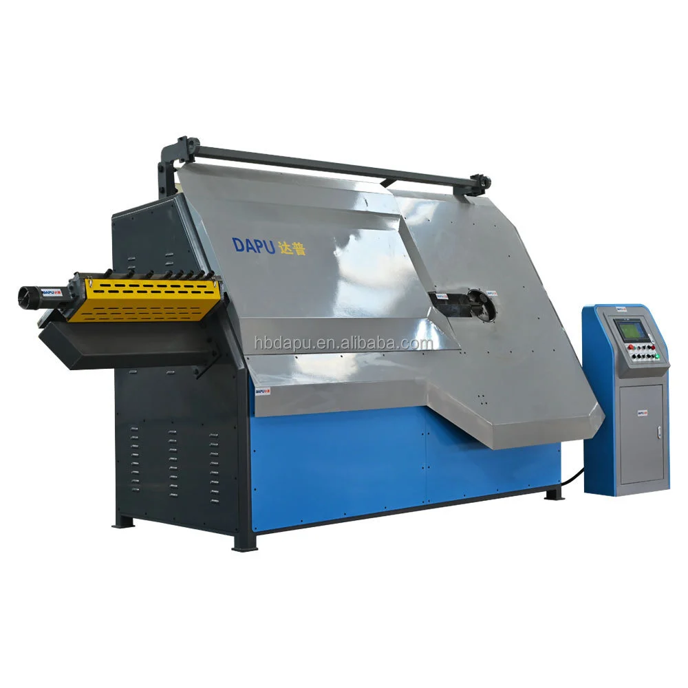 Máquina de formación de estribo automático de barra automática de alta precisión para acero al carbono y PVC con componentes clave del motor y el motor 1