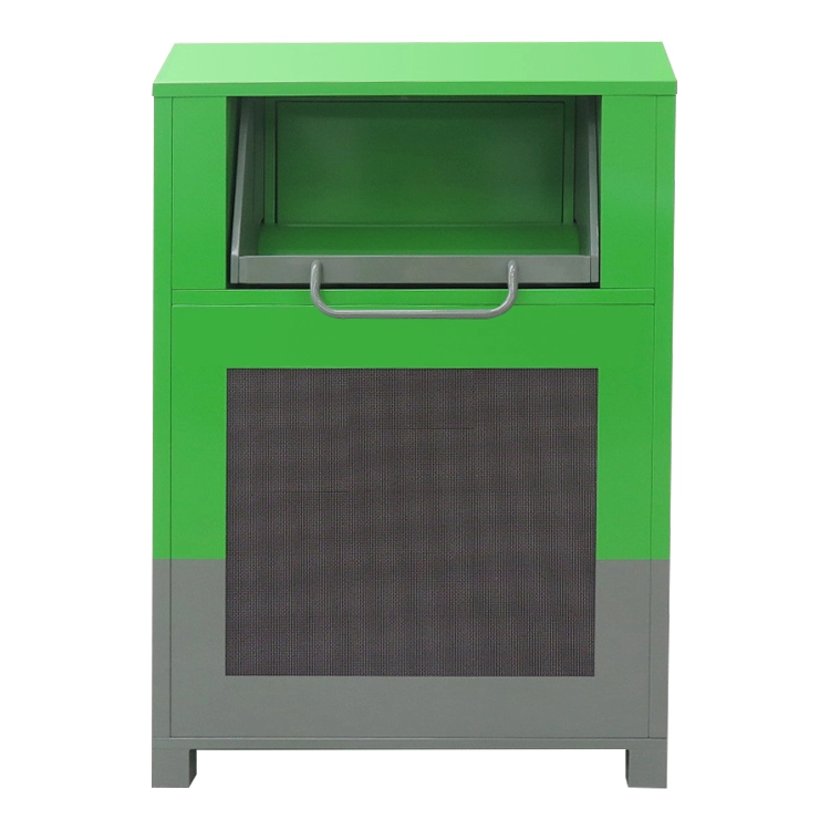 Fabrikspezifische Spendenbox mit LED -Display mit Sensor Smart Electronic Clothing Box Metal Clothing Recyclingbehälter 1