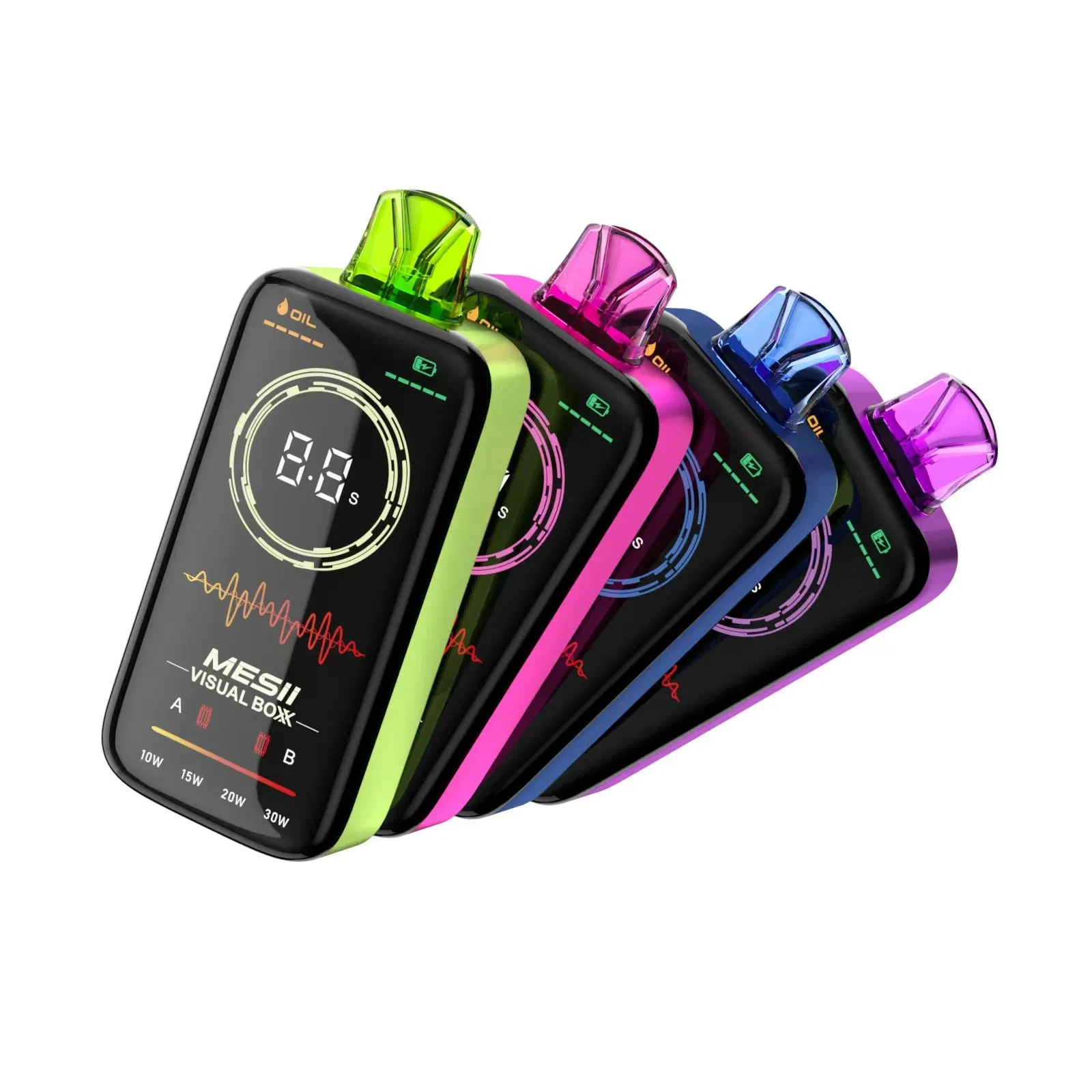 16000 Puffs Full OLED Screen Dual Mesh Coil Disposable Vape Mod with Adjustable Airflow - Wholesale I Vape and 16000 Puffs 1