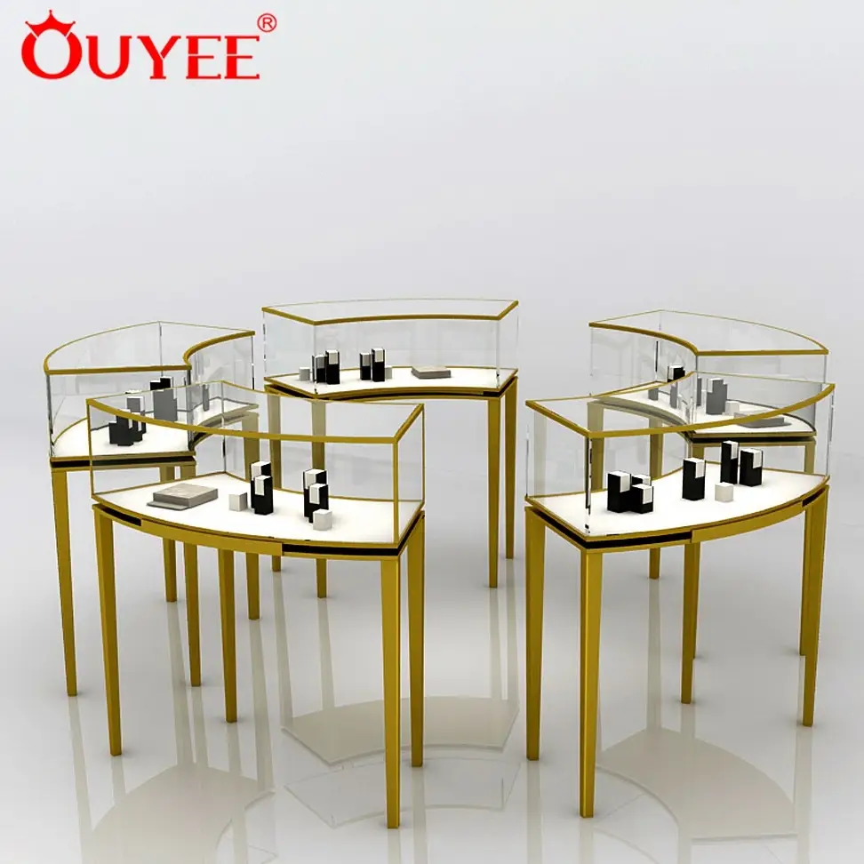 Ladeneinrichtung für Glasschmuckgeschäfte | Auslagen für Goldschmuckgeschäfte 1