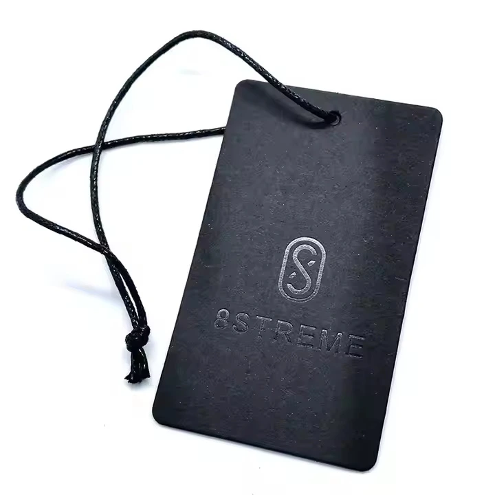 Customized Printed Logo Recycled Paper Hang Tag 1