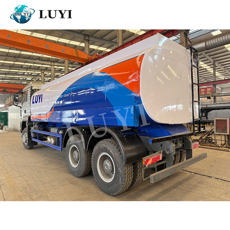 Semirrailer de camiones cisterna de combustible de 3 ejes para transporte de gasolina diesel & 6