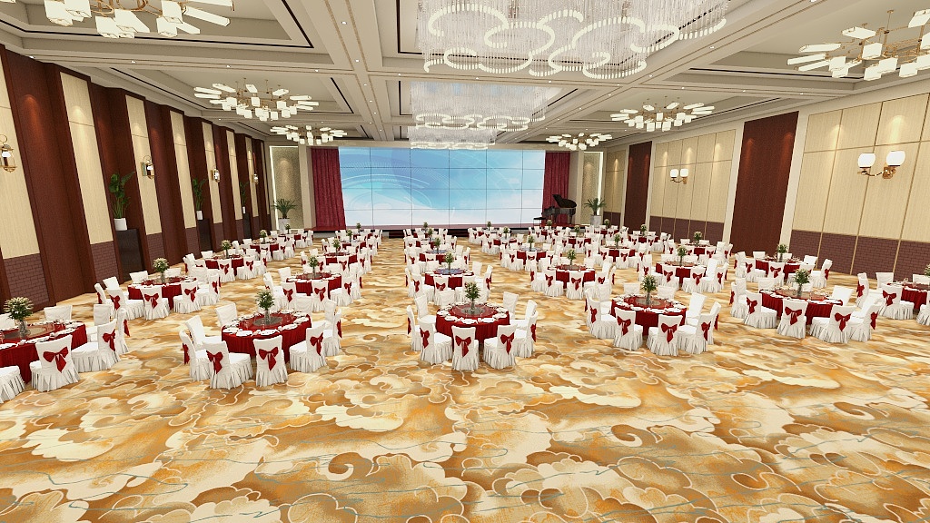 2024 High-End Axminster Carpet for Banquet Halls & Corridors 5