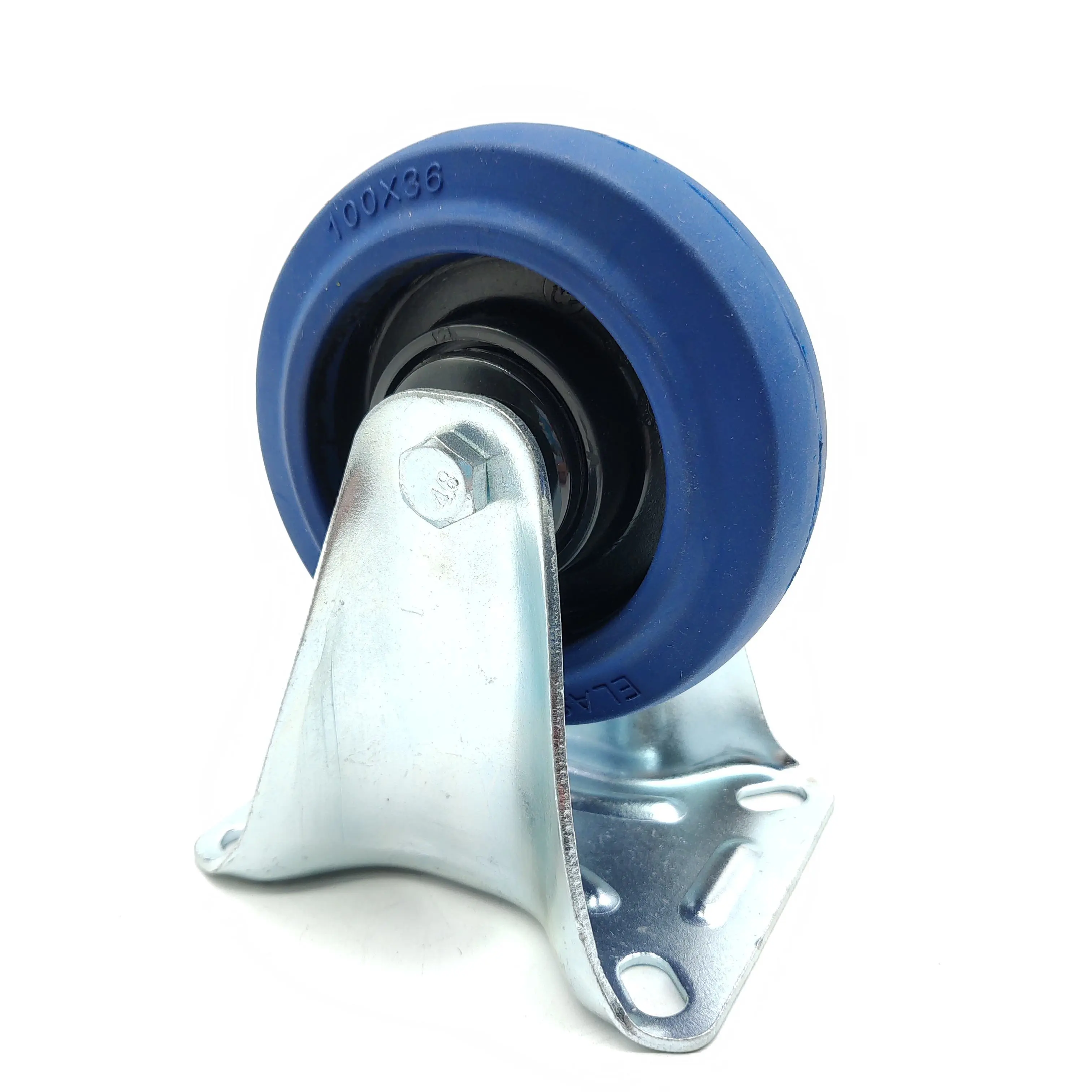 Wheel 5 Inch Retractable Casters Universal High Elastic Thermoplastic Rubber Wheel With Double Ball Bearing 1