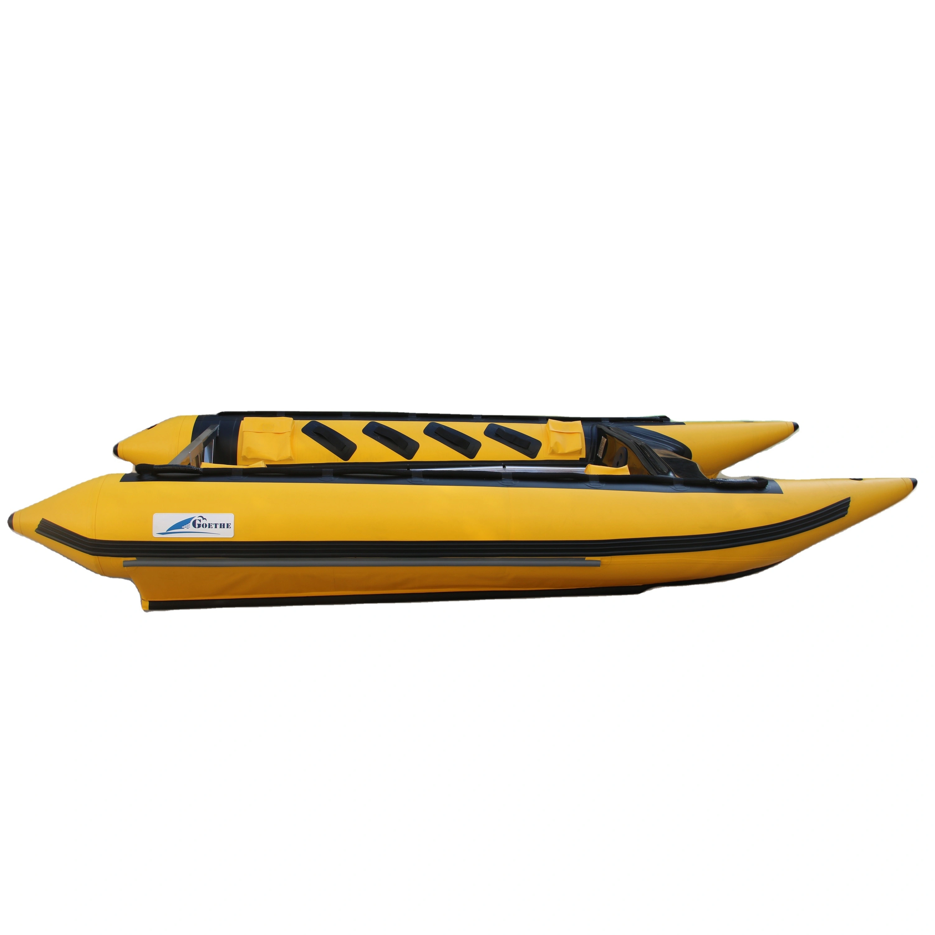 14.1ft GTG430 GOBOAT قوارب قابلة للنفخ في الأزياء الأوروبية قارب طواف مع أرضية الألومنيوم 1