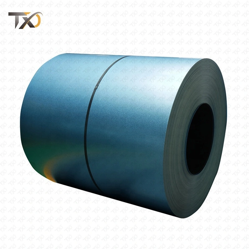 Low Price Ppgi Steel Coil & Color Coated Roofing Sheet Az30-az40 Coating Astm Standard Txd Brand Paint Film 10-30um Back 5-25um 1