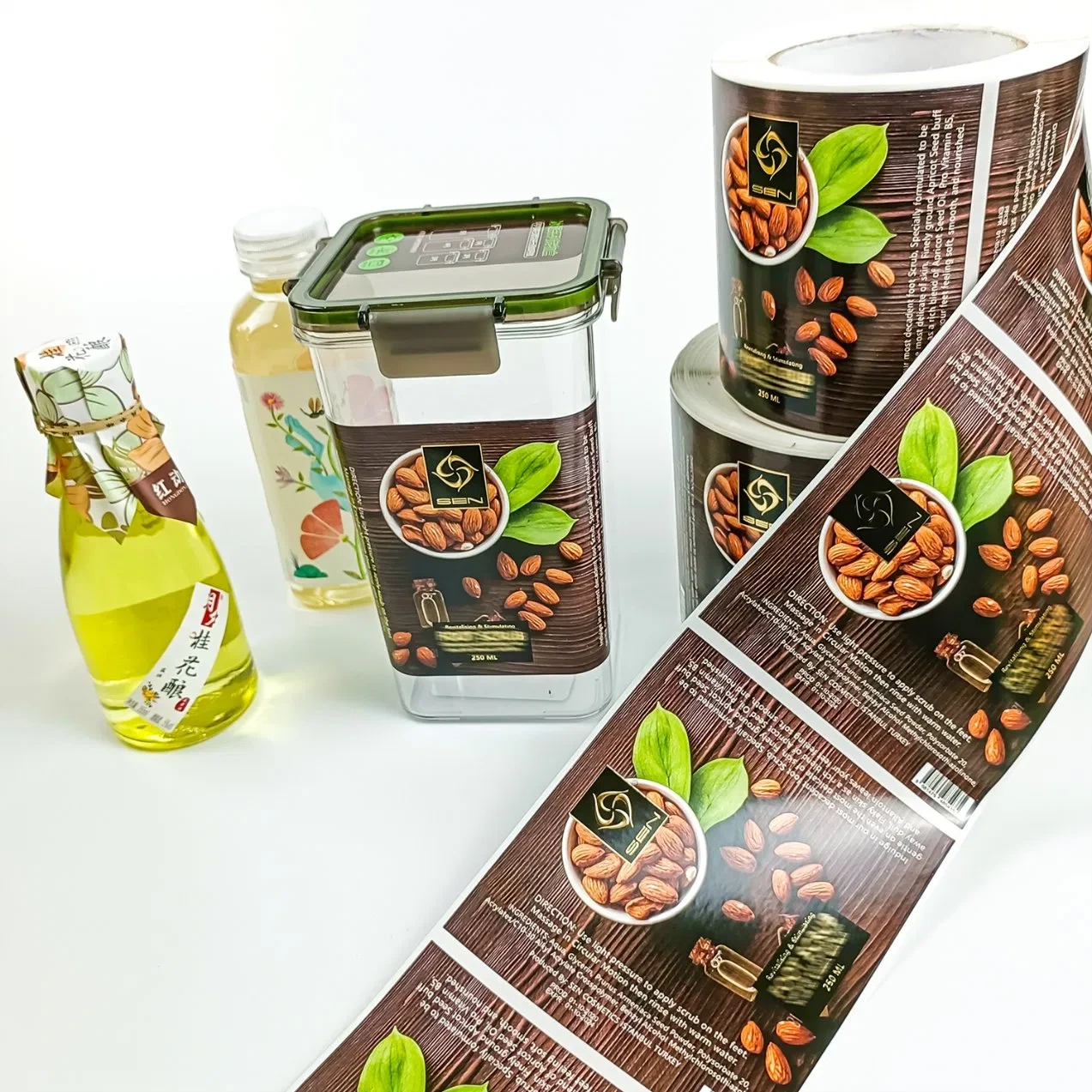 飲料・食品用ステッカーパッケージの卸売カスタマイズ 1