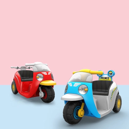 Children Learning Ride On Motorcycle Forward Reverse Horn Function Gross Motor Skills Builder 1