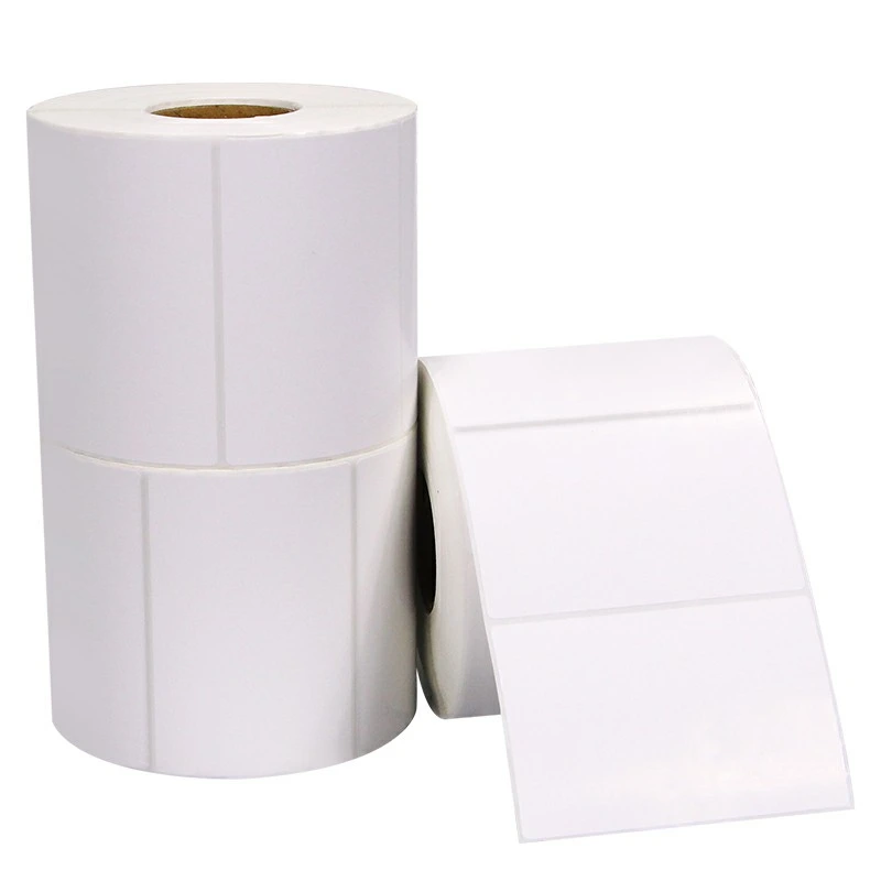 90X50 Custom Direct Thermal Removable Adhesive Synthetic Paper Label for Glass Plastic Bottle 1