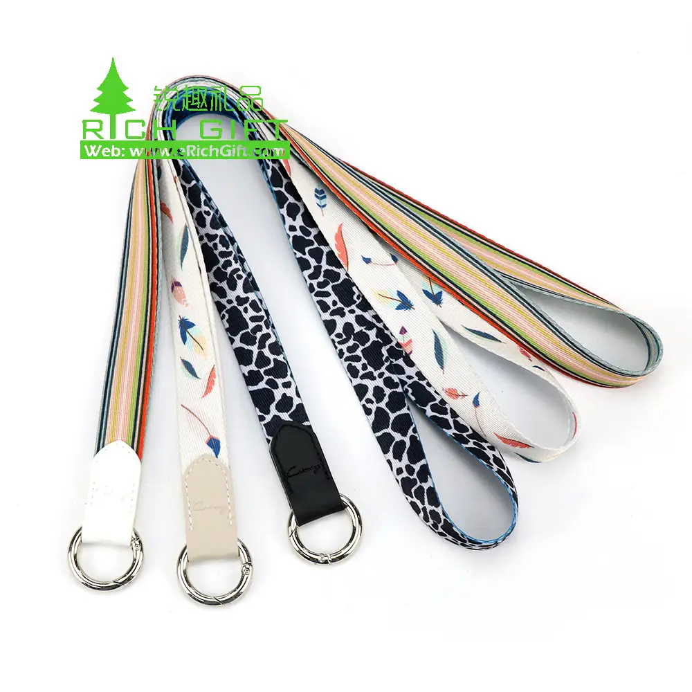 Lanyardontwerp met aangepast patroon | Bloemen & Geometrische lanyards | EverRichGift 1