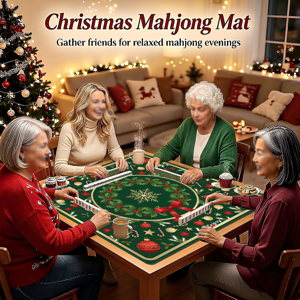 Christmas Mahjong Mat