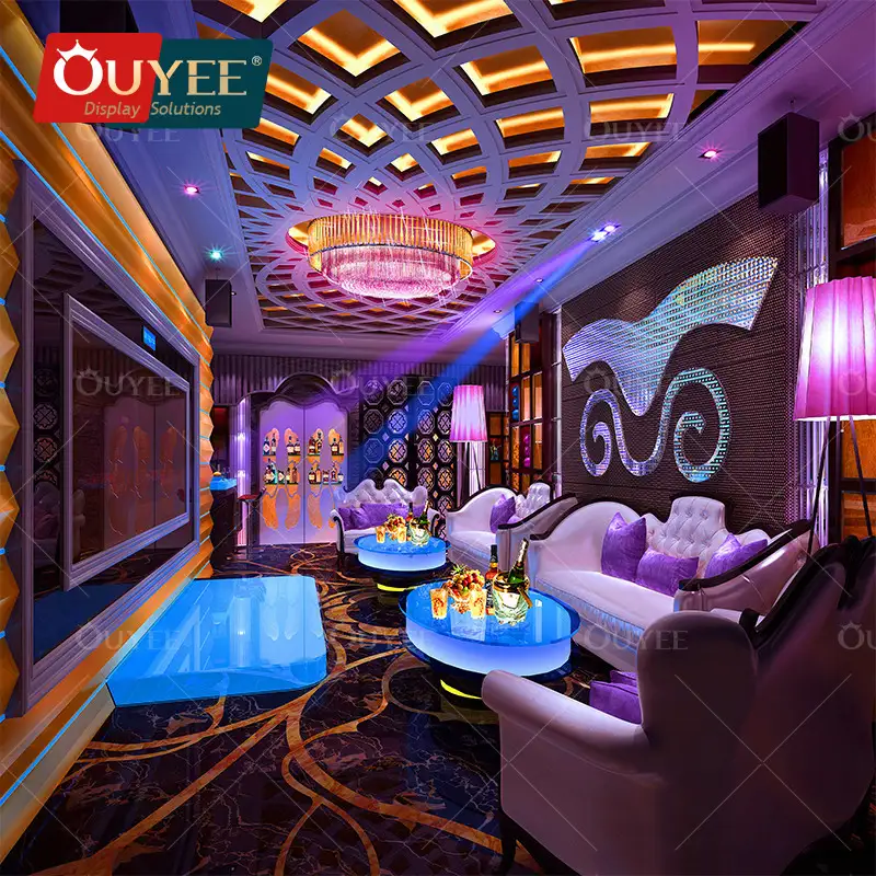 أثاث النوادي الليلية: أرائك زاوية ومقاعد بار 1