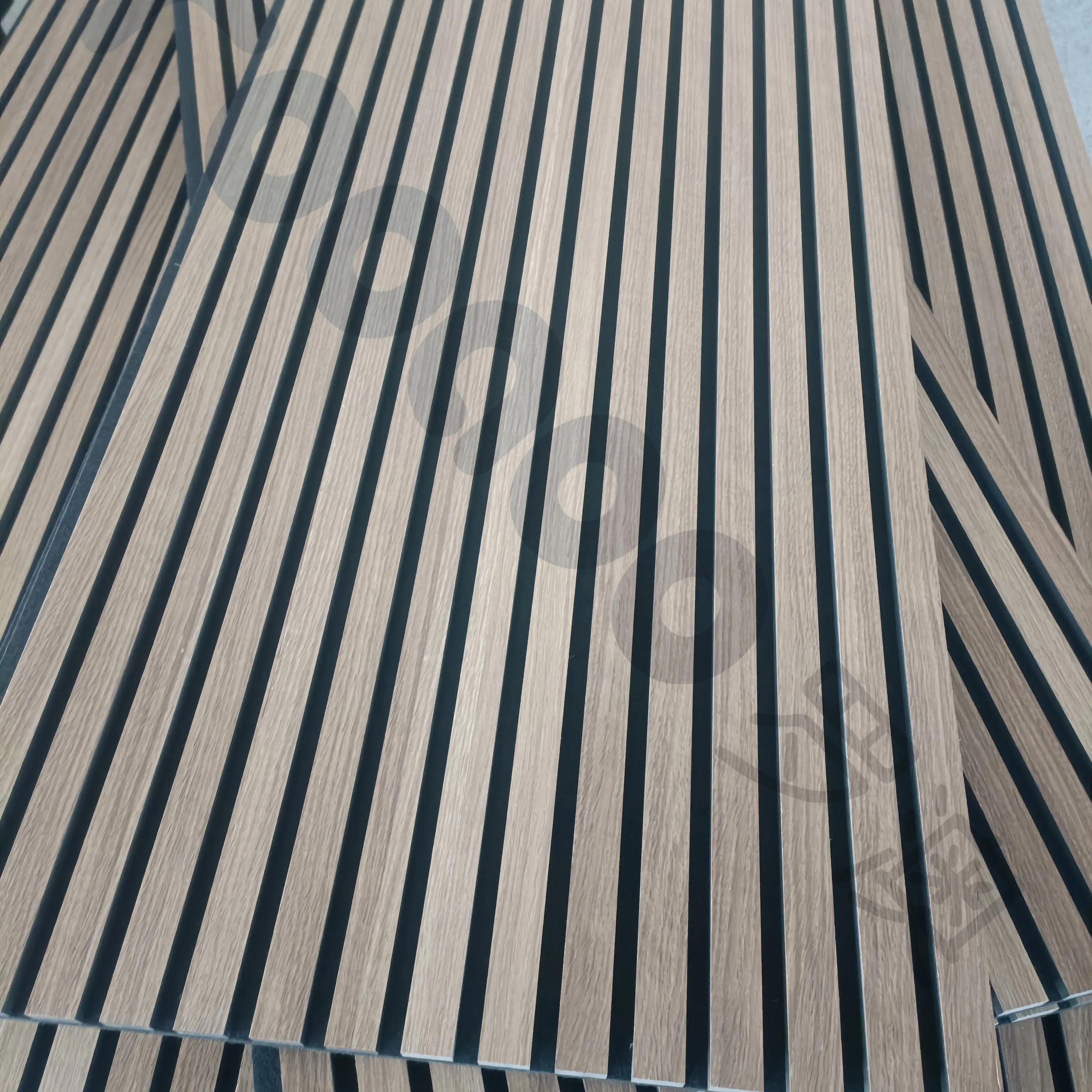 Akupanel Waterproof Wooden Fiber Acoustic Soundproof Wall Panels Slats 1