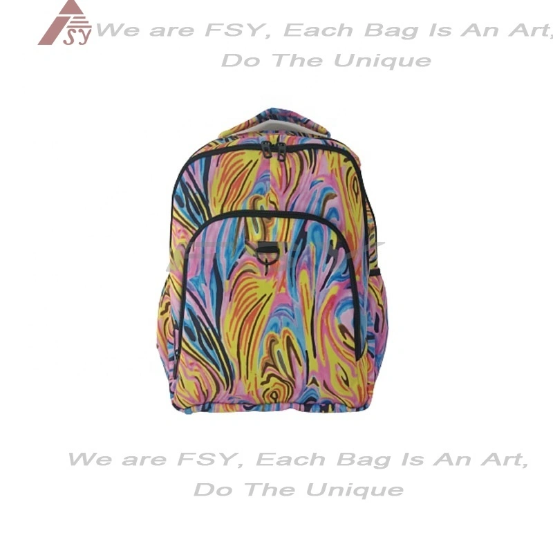 Students Backpack High School Bag Printed Anti-splash Water Computer Bag Outdoor Street Travel Other Backpack 1