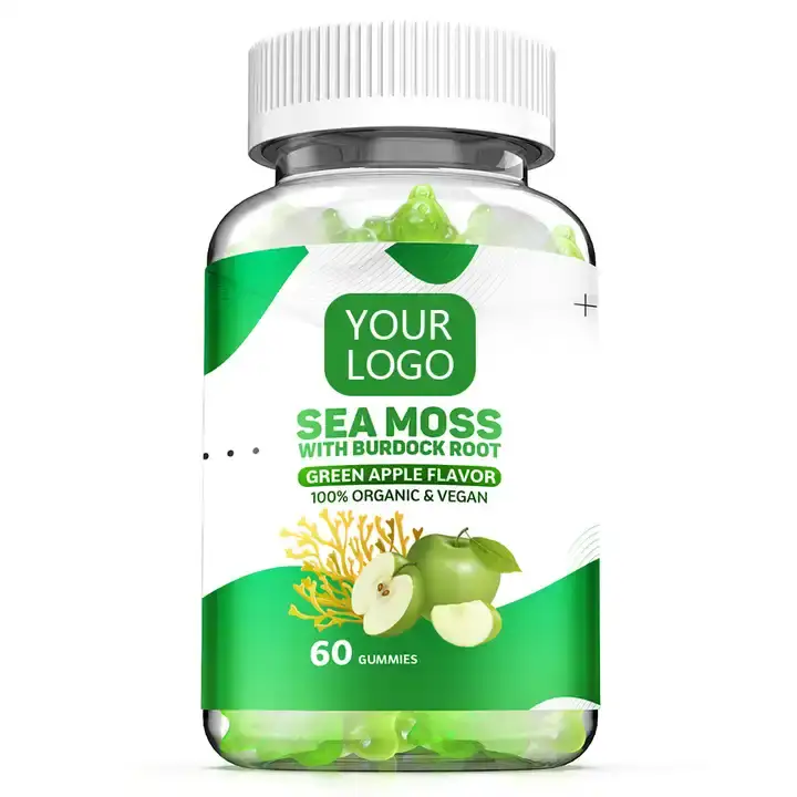 Irish Sea Moss Gummies - Bladderwrack, Burdock, ACV (Vegan) 1