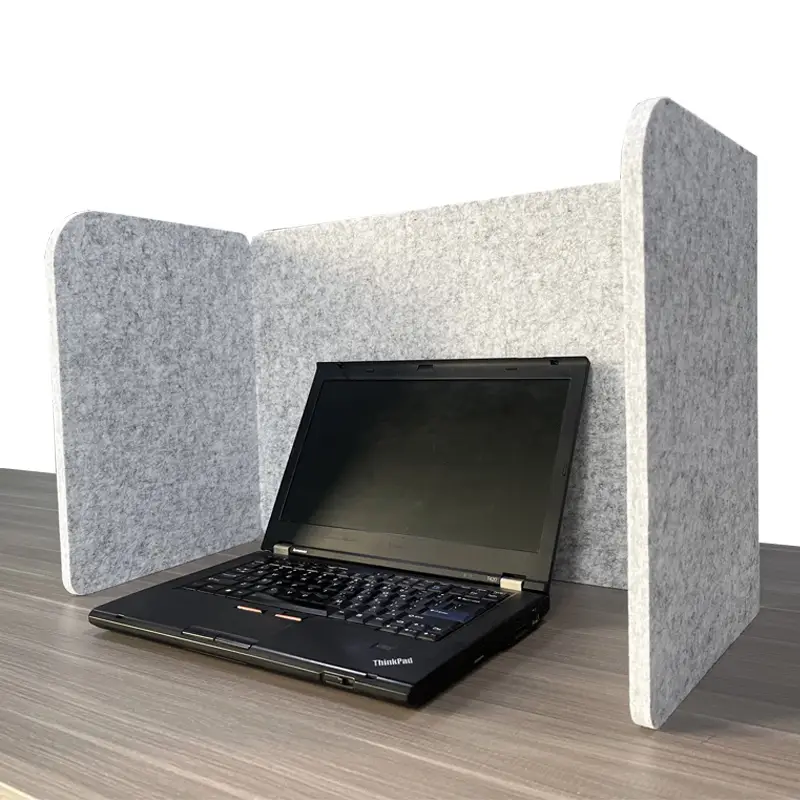 Testreszabható zajcsökkentő PET akusztikus asztali elválasztók a diákok magánéletének védelme érdekében 1