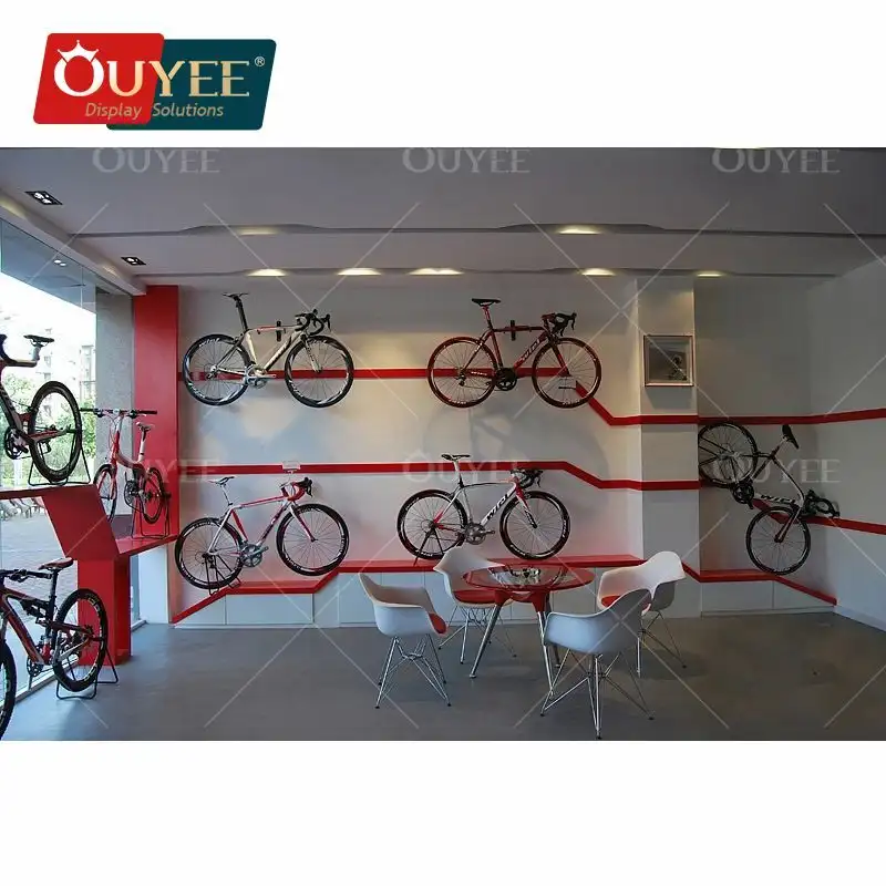 حامل عرض دراجات مخصص لمحلات بيع الدراجات البخارية والهوائية 1