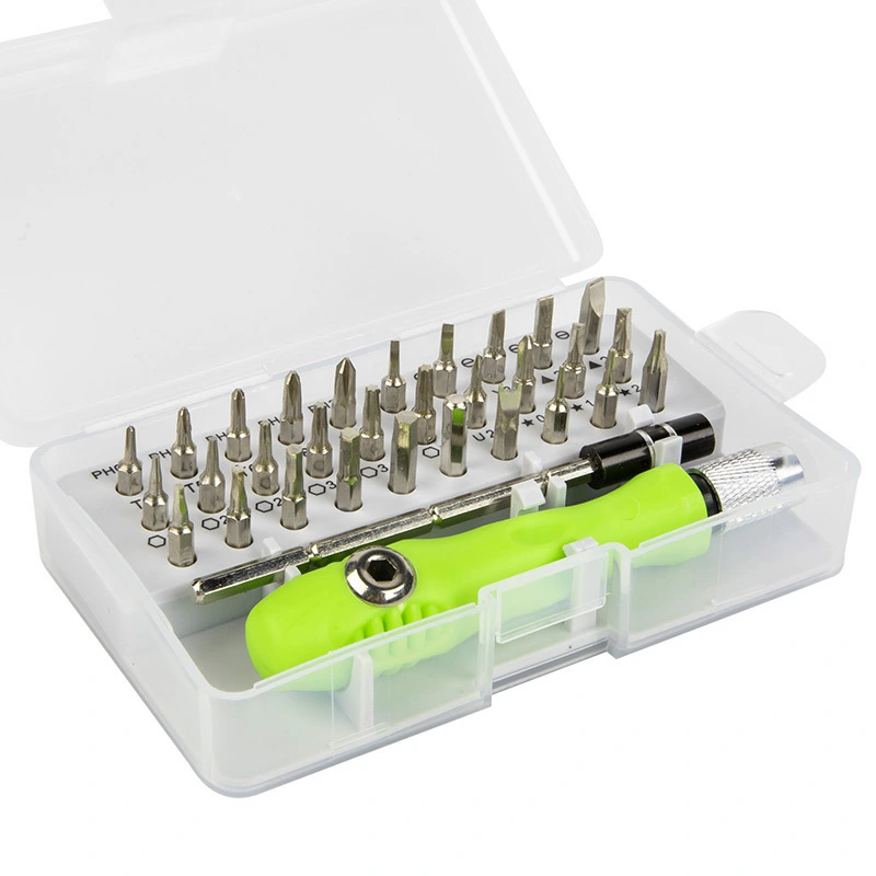 32-in-1 Precision Mini Screwdriver Set Antirust Repair Tool Torx Screwhead Plastic Handle Diy Grade Oem Customization Support 1