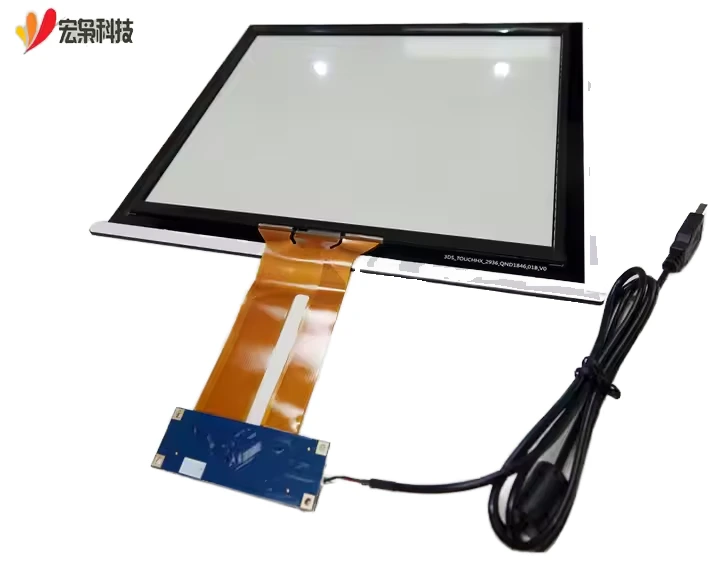 Custom 15 Inch Pcap Capacitive Industrial Touch Panel 10-point Multi-touch 4:3 Usb Controller Board Rs232 Glass Tft New Tft 1