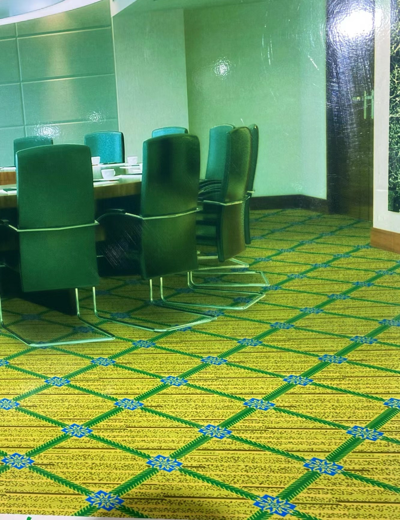 Rotolo di moquette in lana Axminster per corridoi e hall di hotel 5