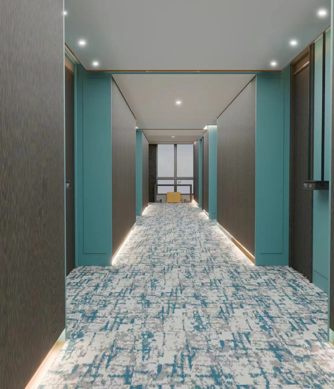 Eco-Friendly 50x50cm Modular Carpet Tiles - Nylon/Polypropylene 1