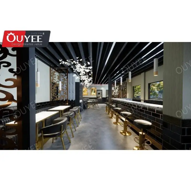 3D-Bar-Restaurant-Sofa-Sitzmöbel für Nachtclubs und Lounges 1