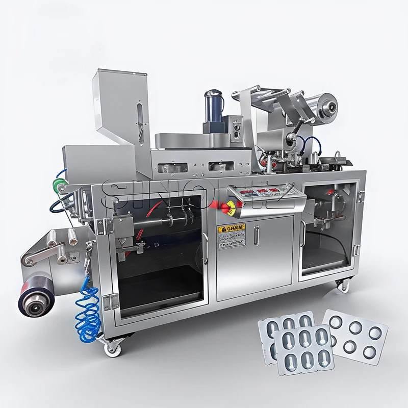 AL-PVC Blister packing machine for capsule, healthcare etc DPP80 1