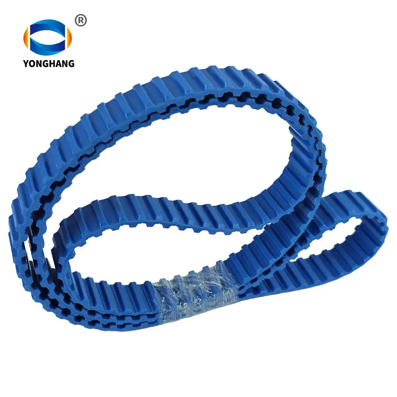 PU Timing Belt 25-DBT10-1450mm Staggered 2-Side Teeth Sausage Machine 1