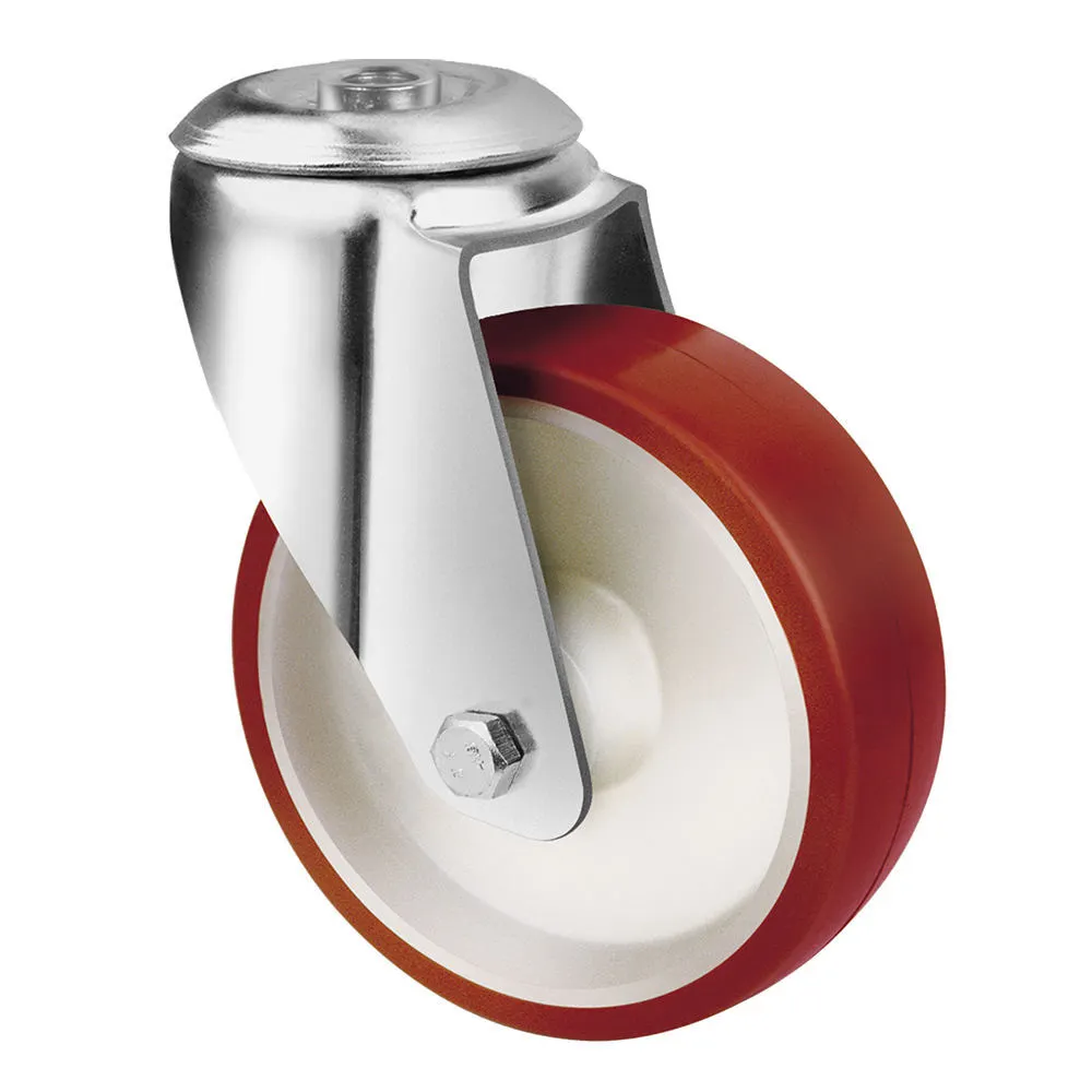 Premium Polyurethane No Noise Heavy Duty Swivel Caster Wheels For Sale 1