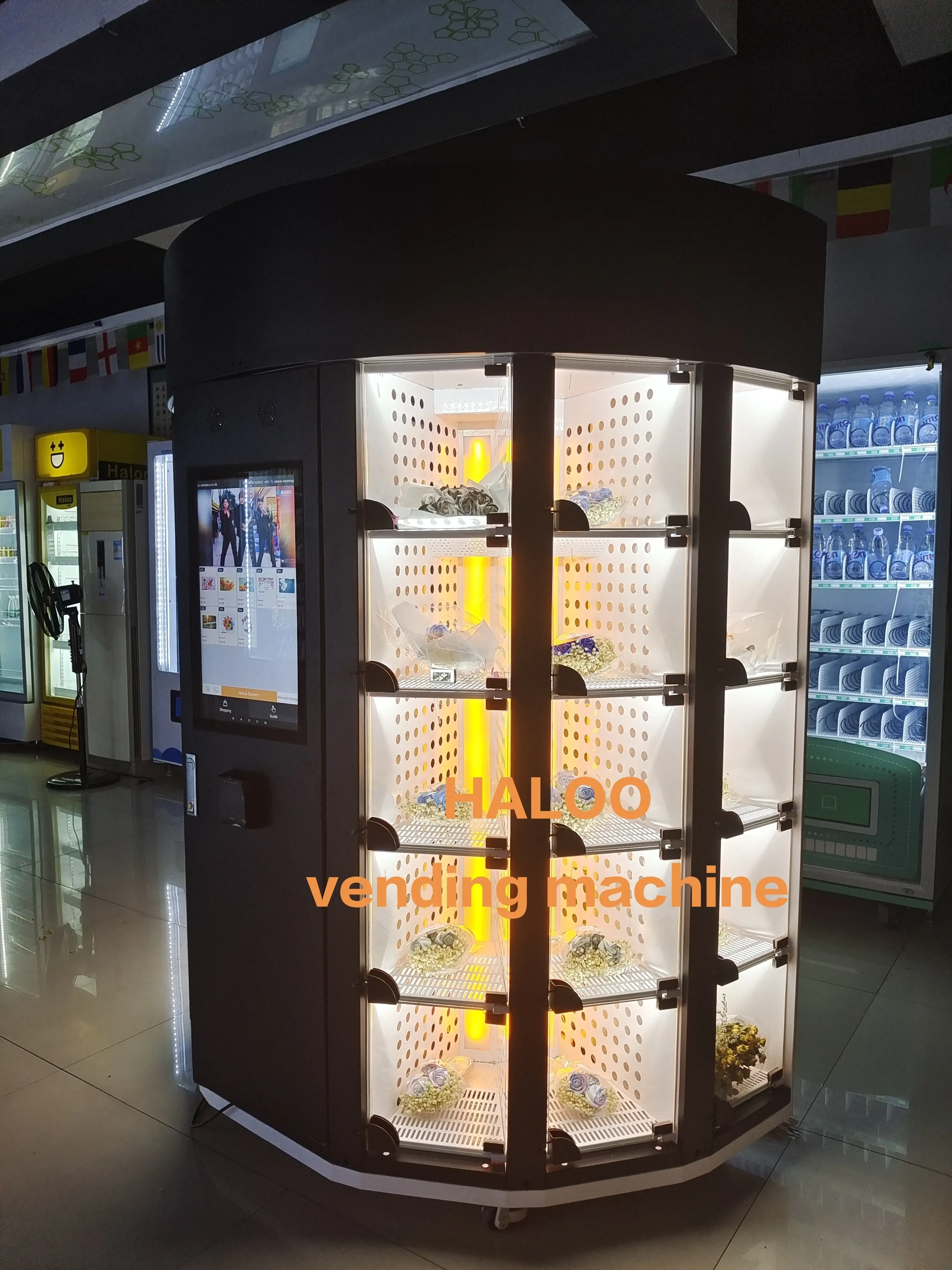 Professional Vending Machine for Flowers Directly Sale for Parks 7